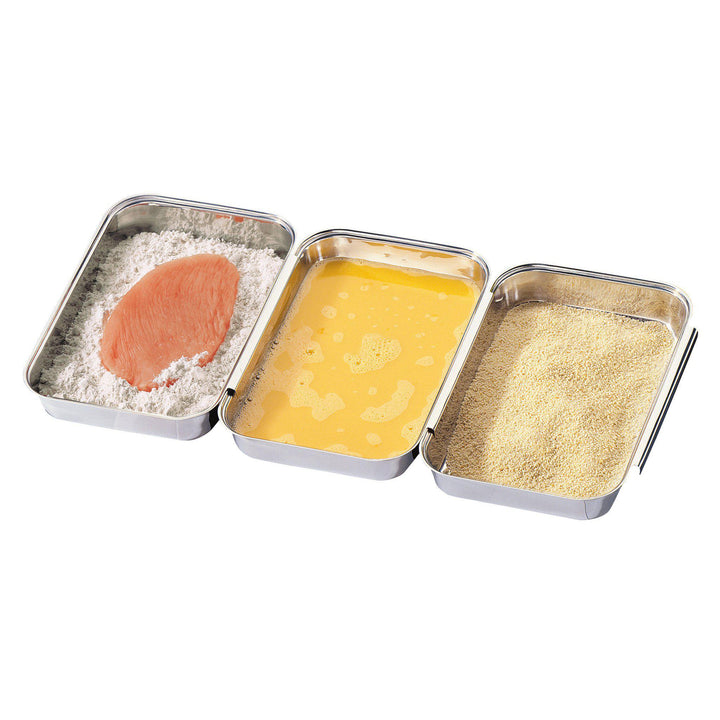 Arbinity Breading Pan Set- 3 piece