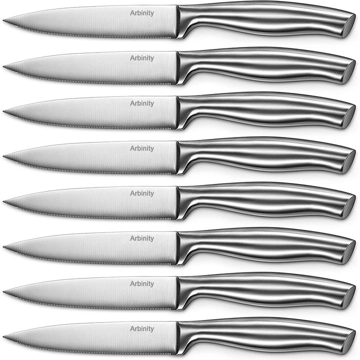 Arbinity Steak knife set of 8 Premium german Stainless Steel