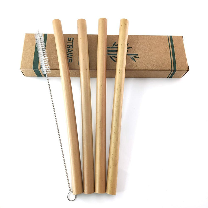 Arbinity Bamboo Straw Set Eco Friendly Bamboo Straw Reusable