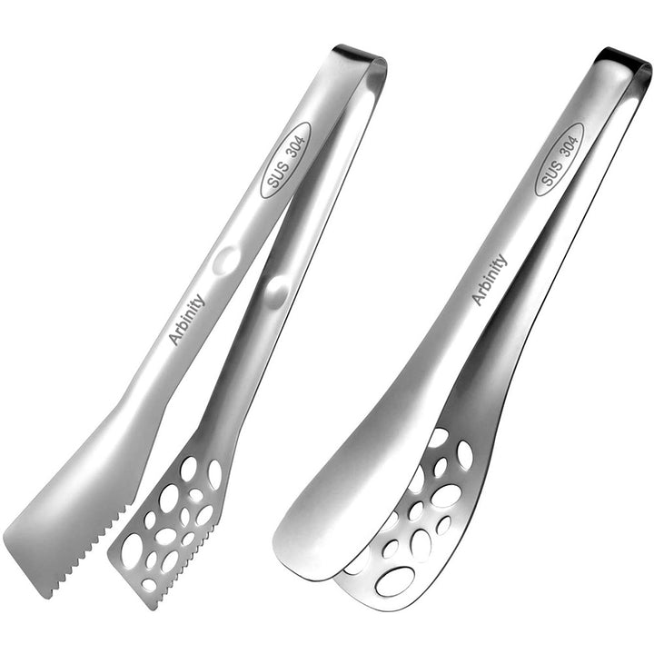 Arbinity Heavy Duty Stainless Steel Heat Resistant Kitchen Food Service Tongs